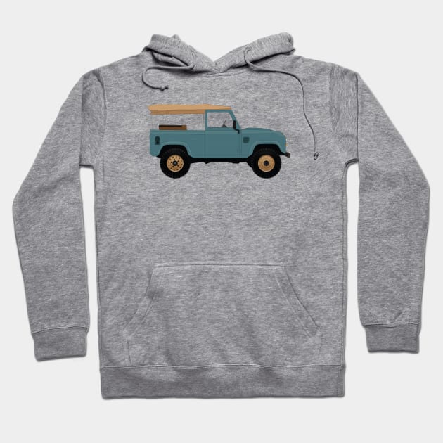 Land Rover Hoodie by kindacoolbutnotreally